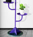 Free Form Multi-Tiered Planter Stand (Purple) - WoodenTwist