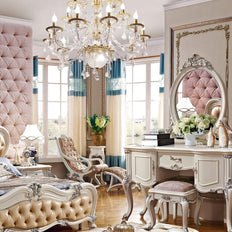 Elegant Vanity Makeup Station