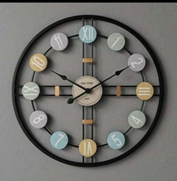 Industrial Style Wall Clock 