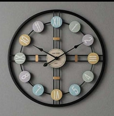 Industrial Style Wall Clock 