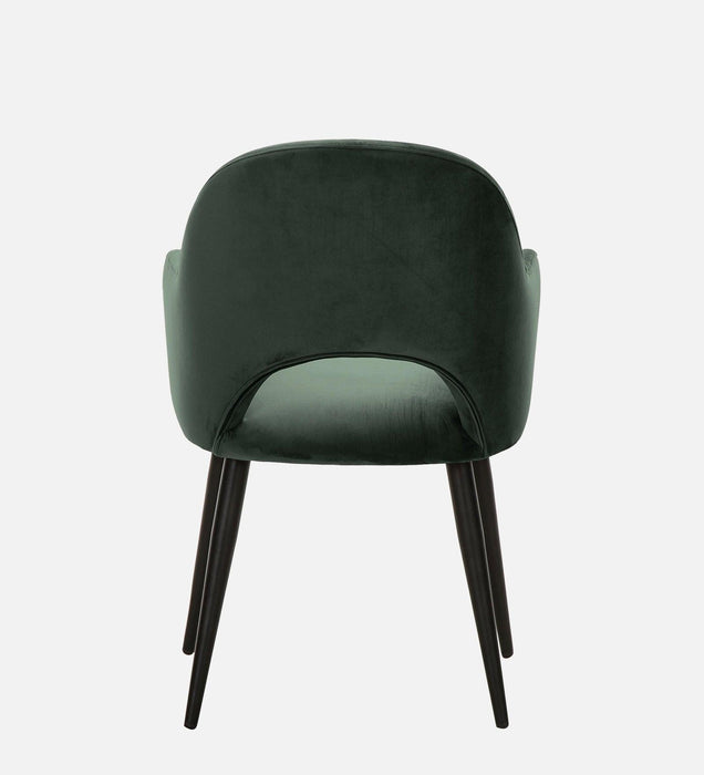 RAMS DINING AND ARM CHAIR DARK GREEN WITH BLACK - WoodenTwist