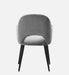 RAMS DINING AND ARM CHAIR GREY WITH BLACK FINISH - WoodenTwist