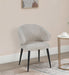 GULDEV DINING AND ARM CHAIR GREY WITH BLACK FINISH - WoodenTwist
