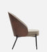 ADAM DINING AND ARM CHAIR BEIGE WITH BLACK FINISH - WoodenTwist