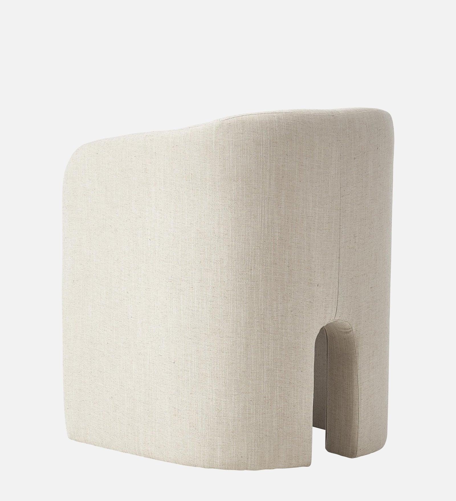 REMO ARM CHAIR OFF WHITE FINISH - WoodenTwist