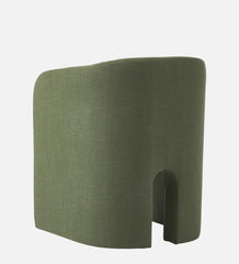 REMO ARM CHAIR GREEN FINISH - WoodenTwist