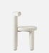 MAKKER DINING CHAIR OFF WHITE FINISH - WoodenTwist