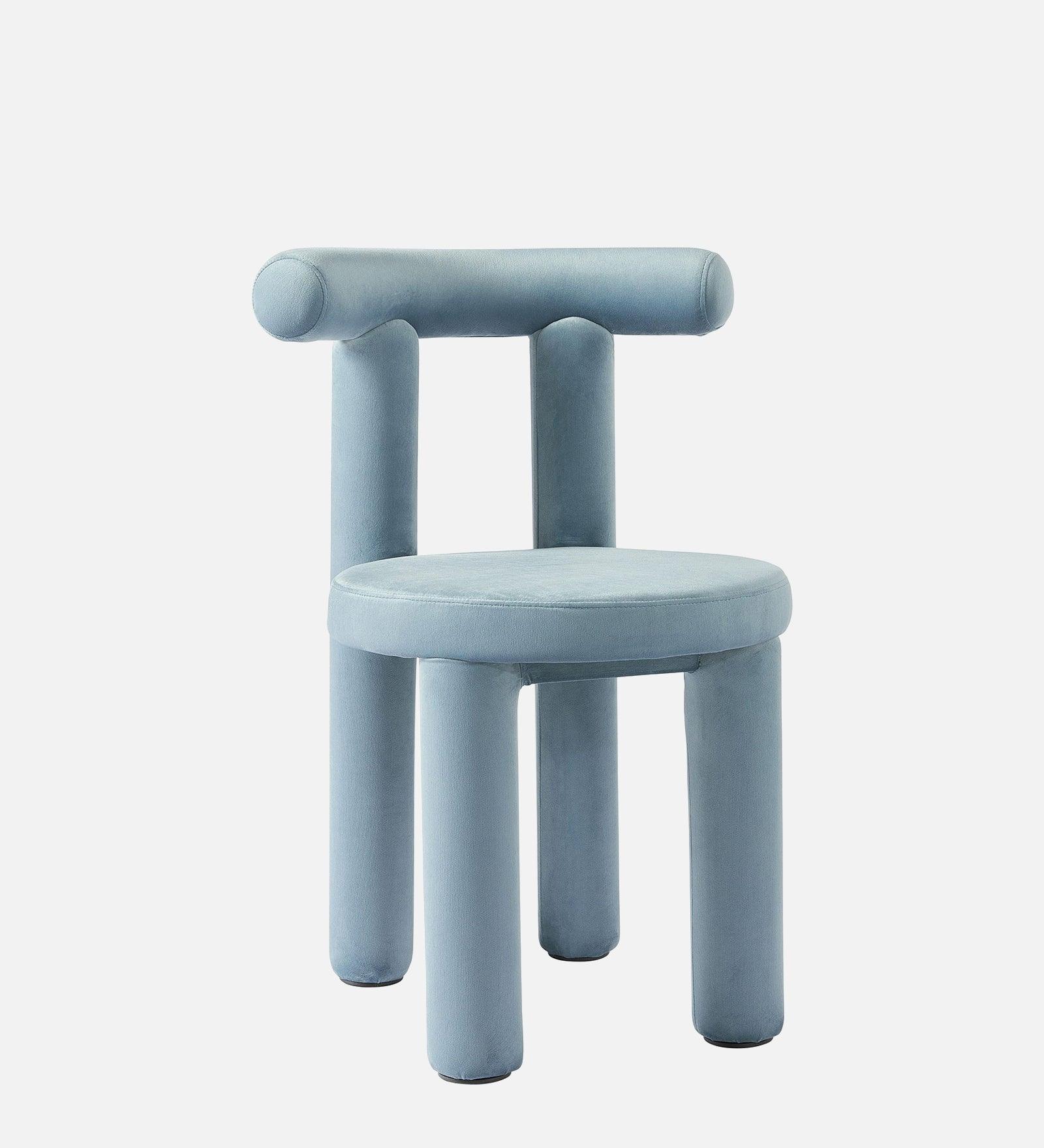 MAKKER DINING CHAIR Light Blue FINISH - WoodenTwist