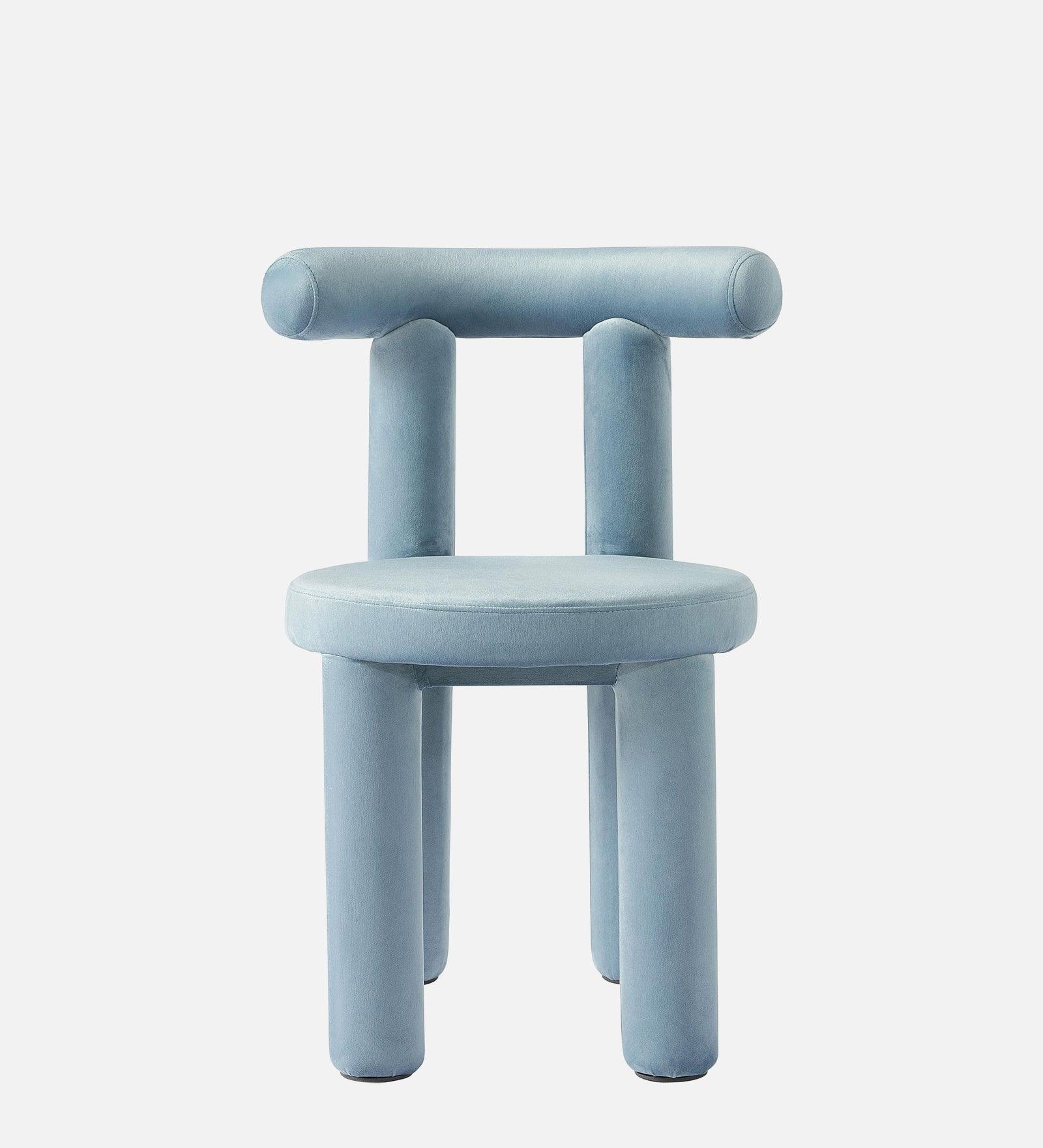 MAKKER DINING CHAIR Light Blue FINISH - WoodenTwist