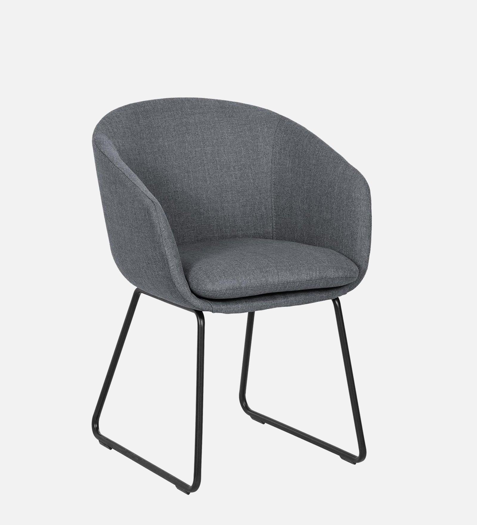 MSEA DINING AND ARM CHAIR GREY WITH BLACK - WoodenTwist