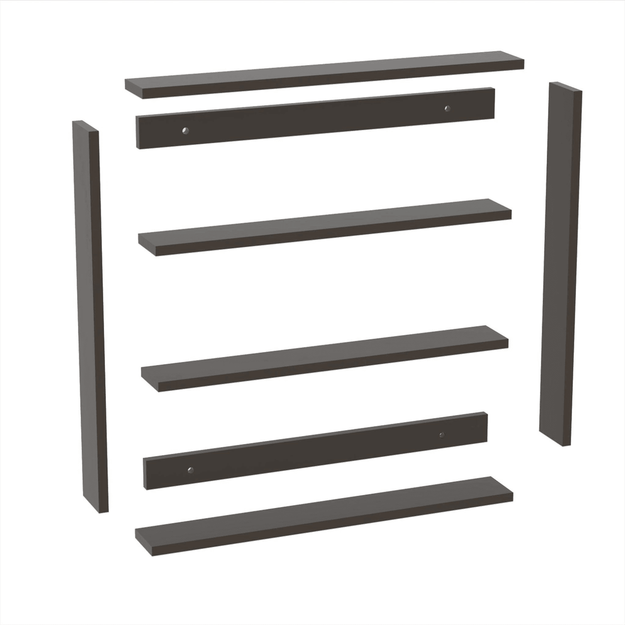 Wooden Twist Husky Big Kitchen Multi-Function Wall Shelf - WoodenTwist
