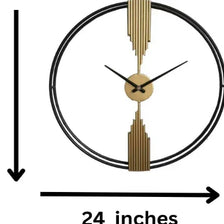 Large round wall clock