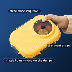 Stainless Steel Tiffin Box Lunch Box Kids Adults With Bag & Free Cutlery
