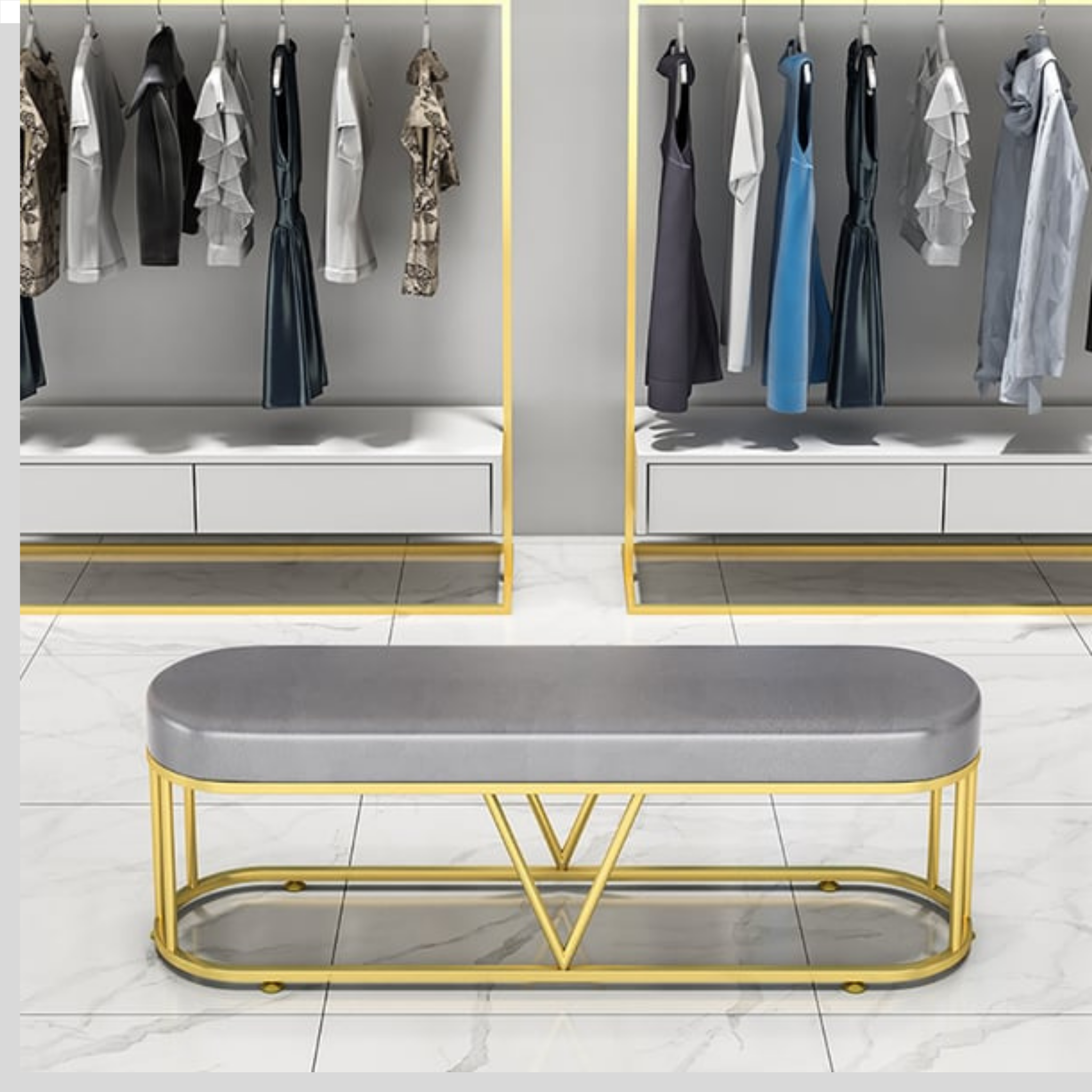 Luxury Retail Bench