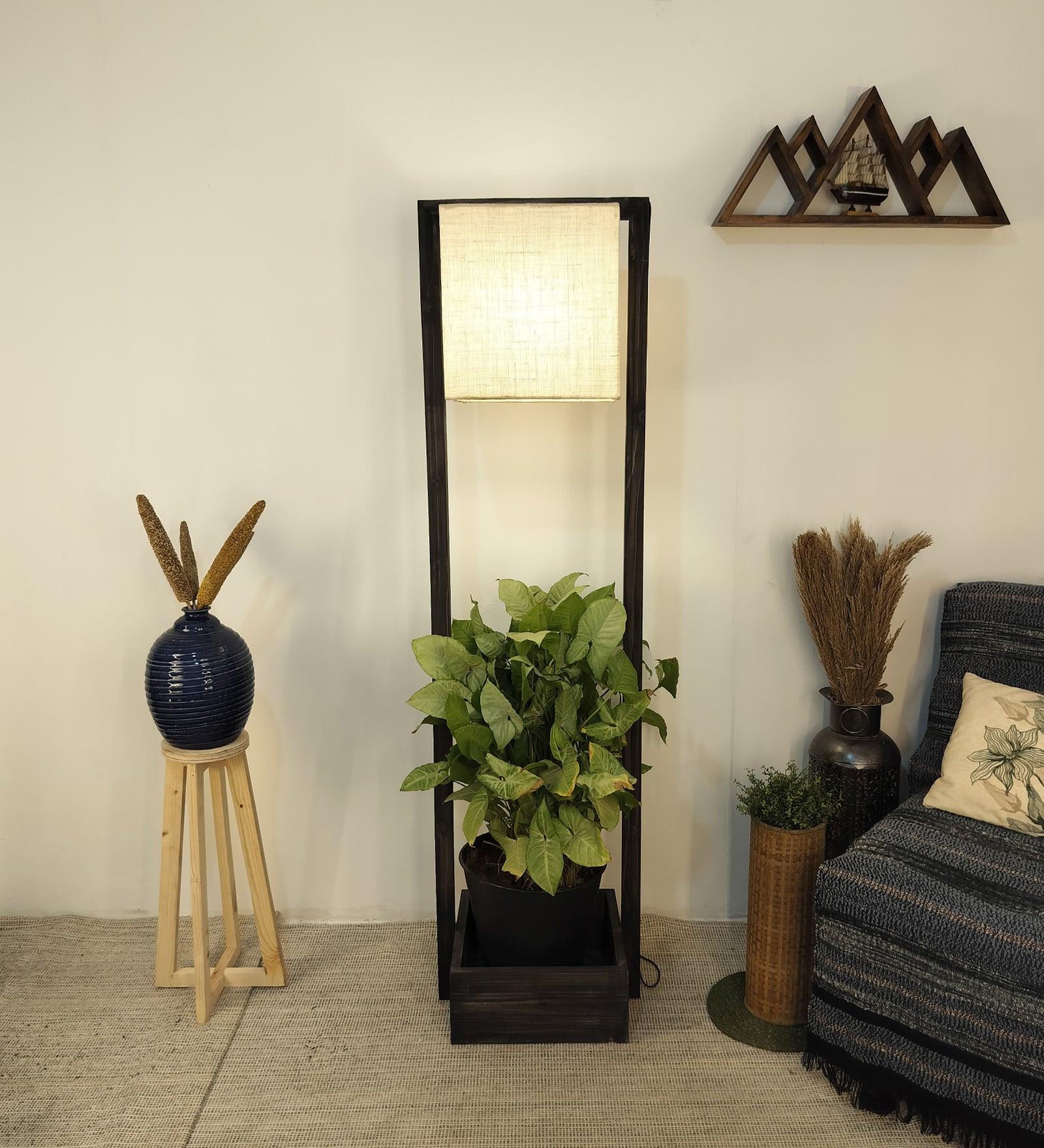 Lyon Wooden Floor Lamp - WoodenTwist