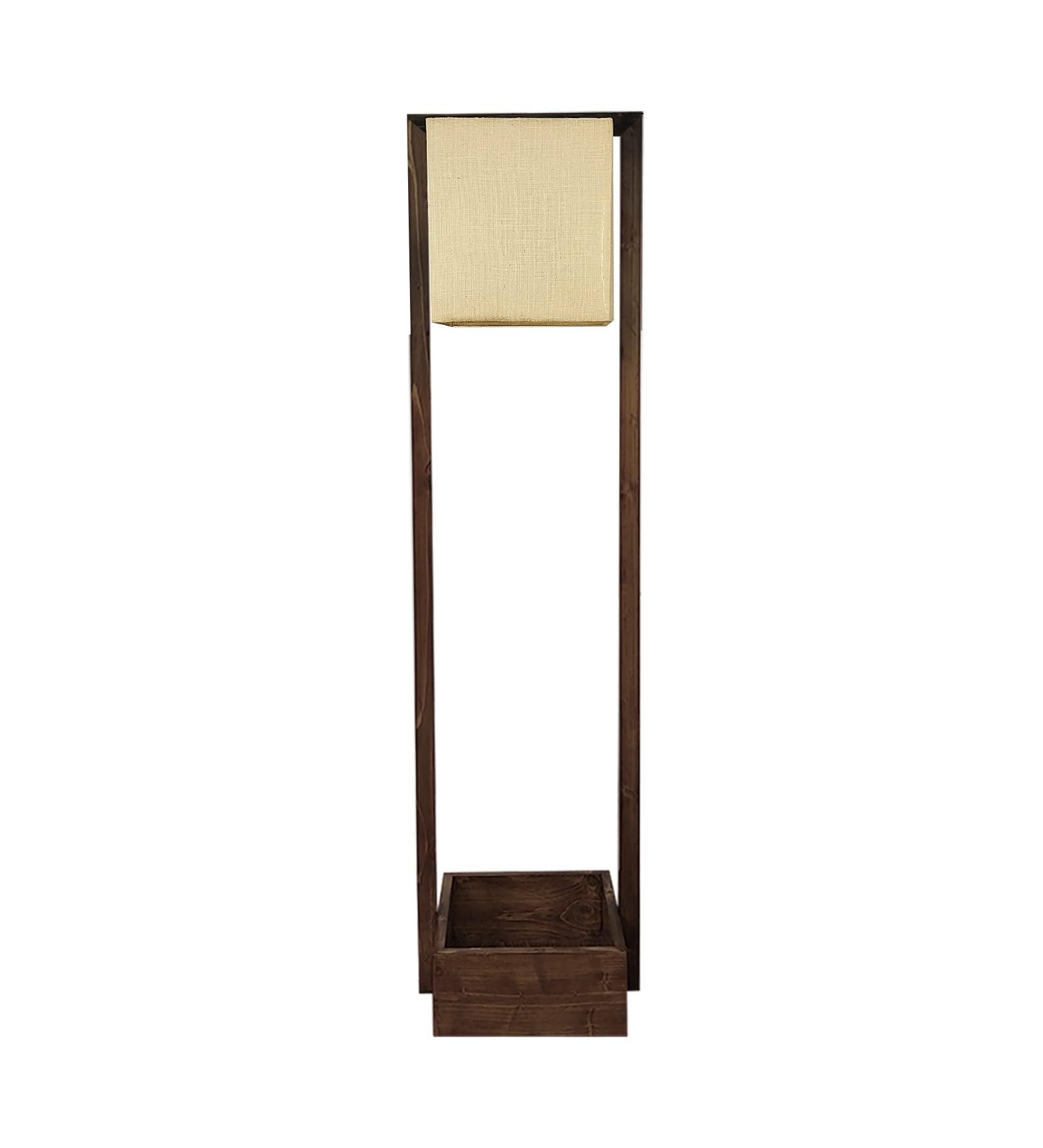 Lyon Wooden Floor Lamp - WoodenTwist