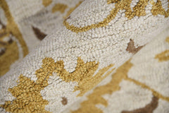 Hand Tufted Romania Gold Color Carpet - WoodenTwist