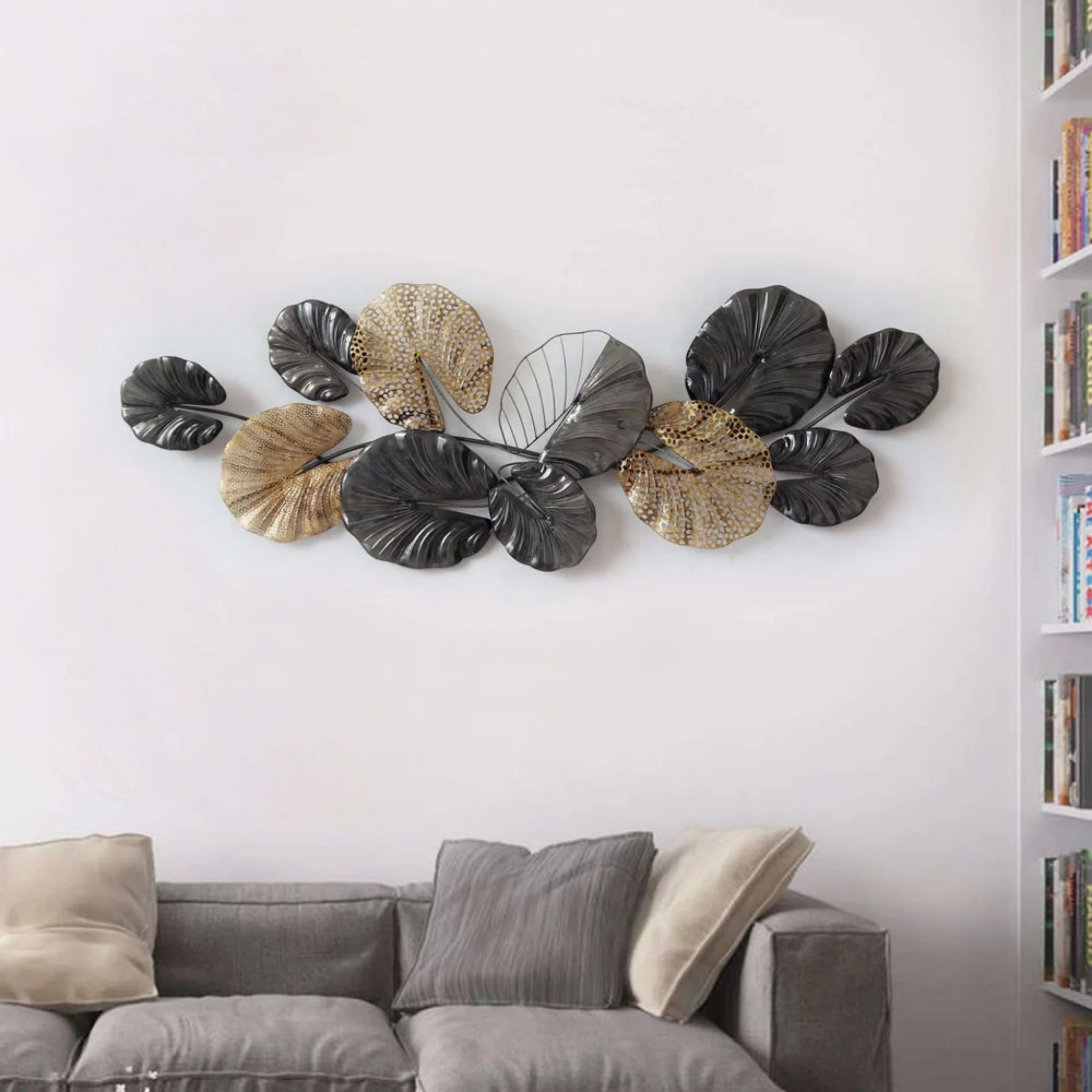 Metal Leaf Wall Art 