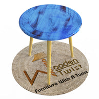 Wooden Twist Malin Round End Table - WoodenTwist