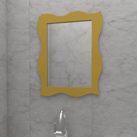 Wooden Twist Modern Rectangular Decorative Wooden Wall Mirror - WoodenTwist