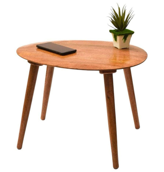 Natural Finish Side Table