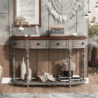 Modern Rustic Console Table