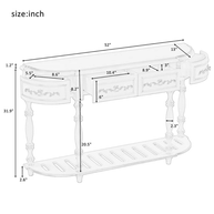 Modern Rustic Console Table