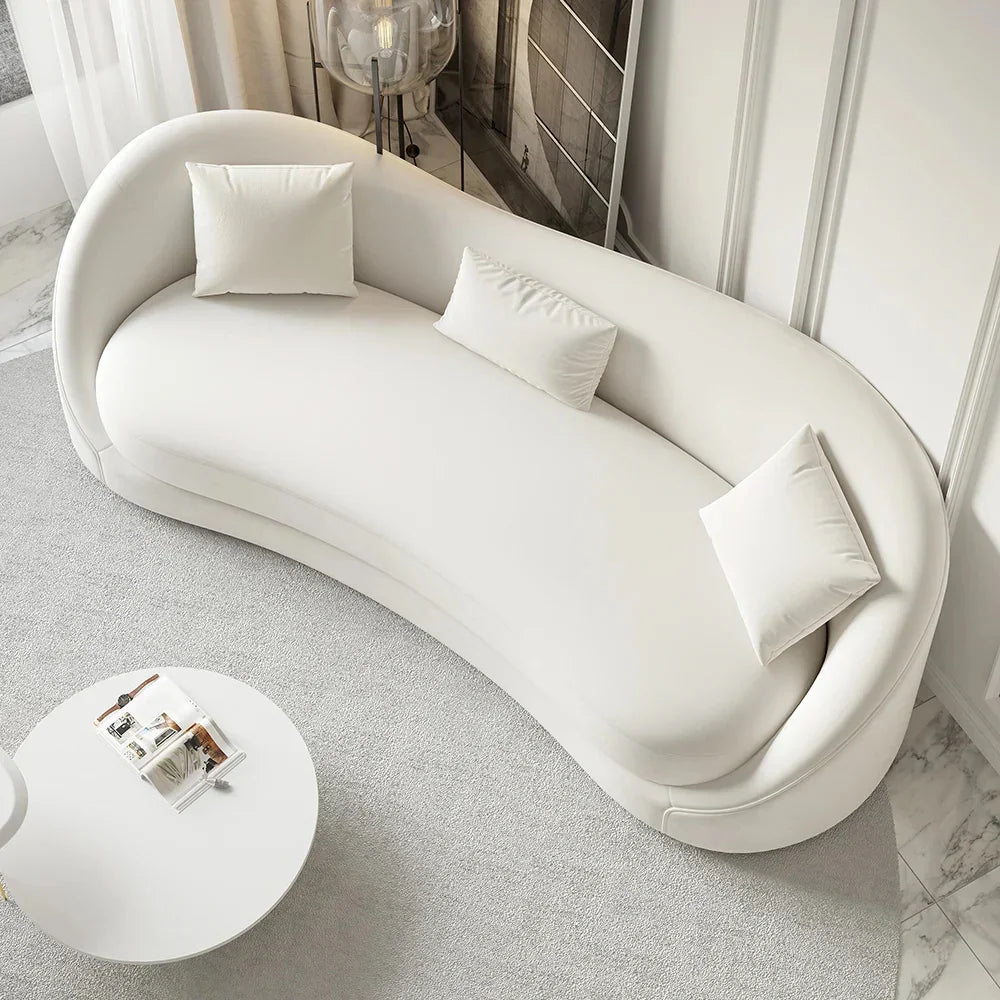 Modern Curved Sofa