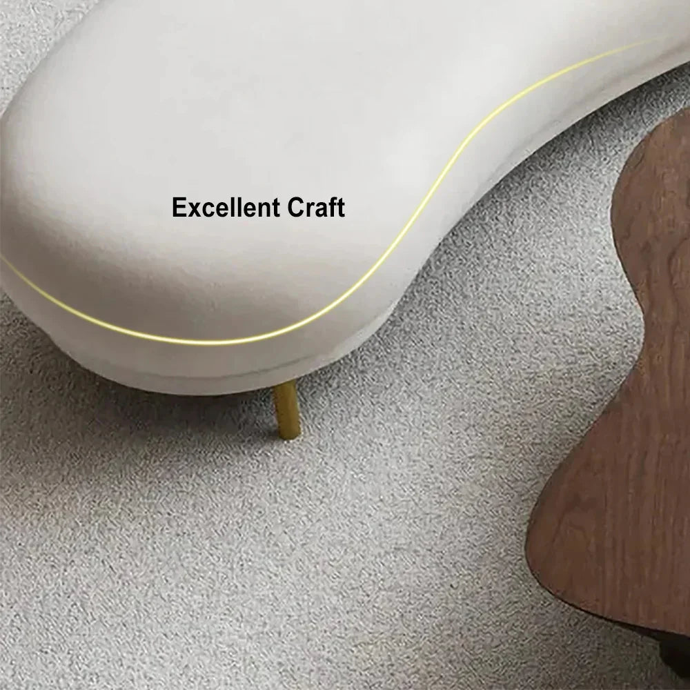 Modern Curved Bench