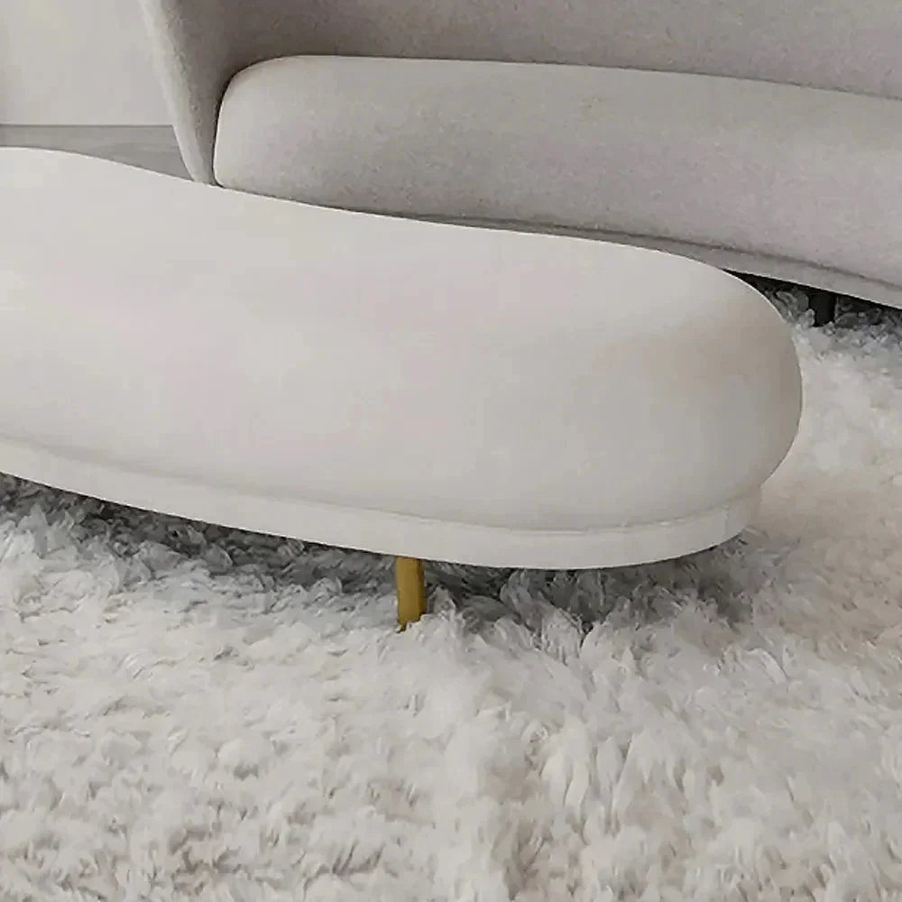 Modern Curved Bench