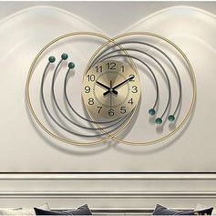 Modern Geometric Wall Clock 