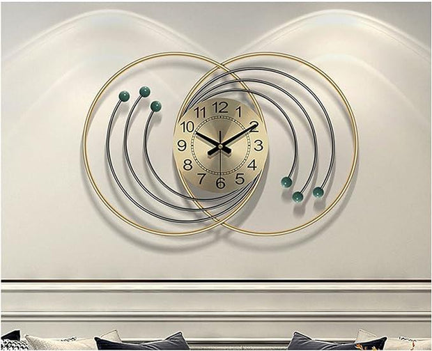 Modern Geometric Wall Clock 