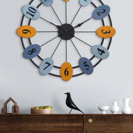 Modern Industrial Clock 