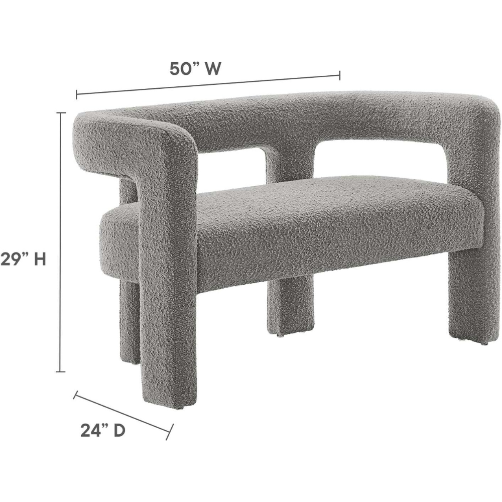 Modern Loveseat Bench