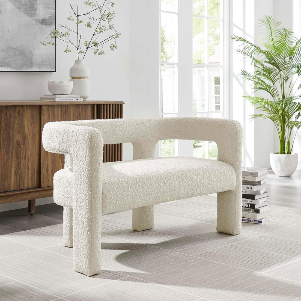 Modern Loveseat Bench