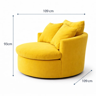 Modern Barrel Chair
