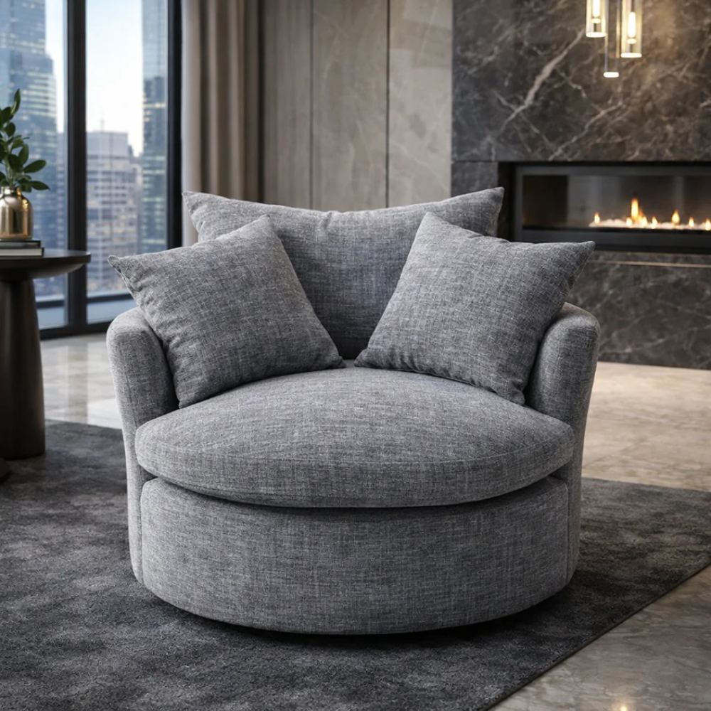 Modern Barrel Chair