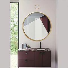 Modern round wall mirror 