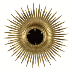 Modern sunburst mirror