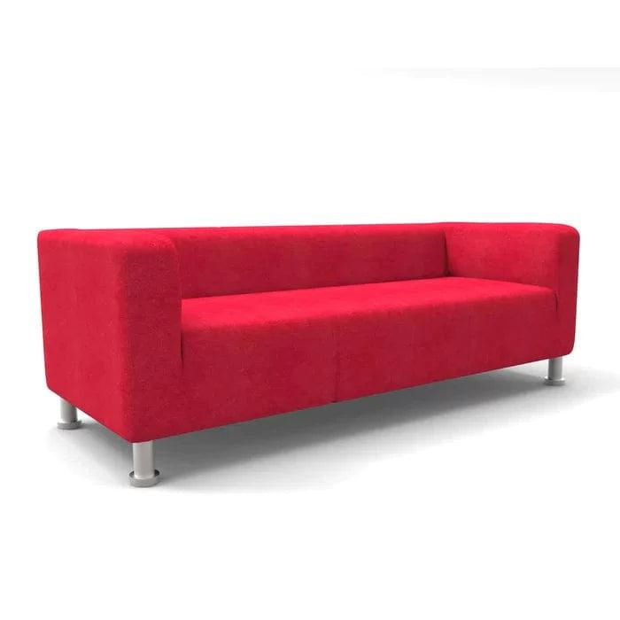 Wooden Twist Snazzy Style Teak Wood 3 Seater Modern Sofa - WoodenTwist