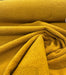 Soft Boucle Fabric In Mustard Yellow Color - WoodenTwist