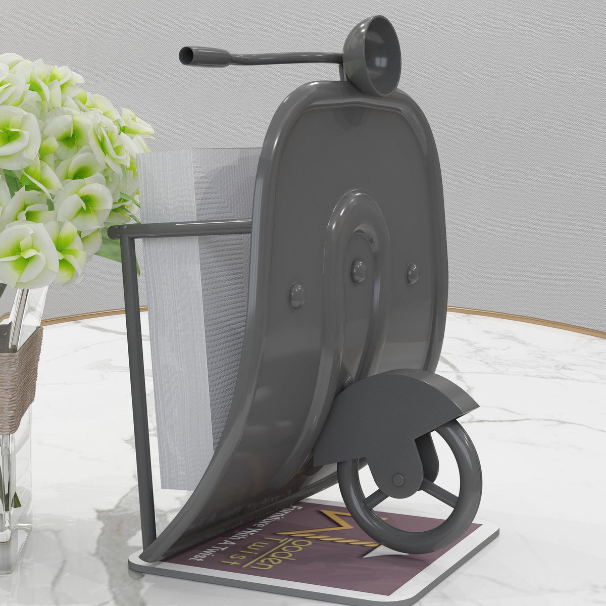 Ruedas Scooter Tissue Holder