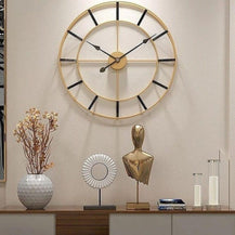 Open Dial Wall Clock