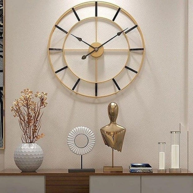 Open Dial Wall Clock