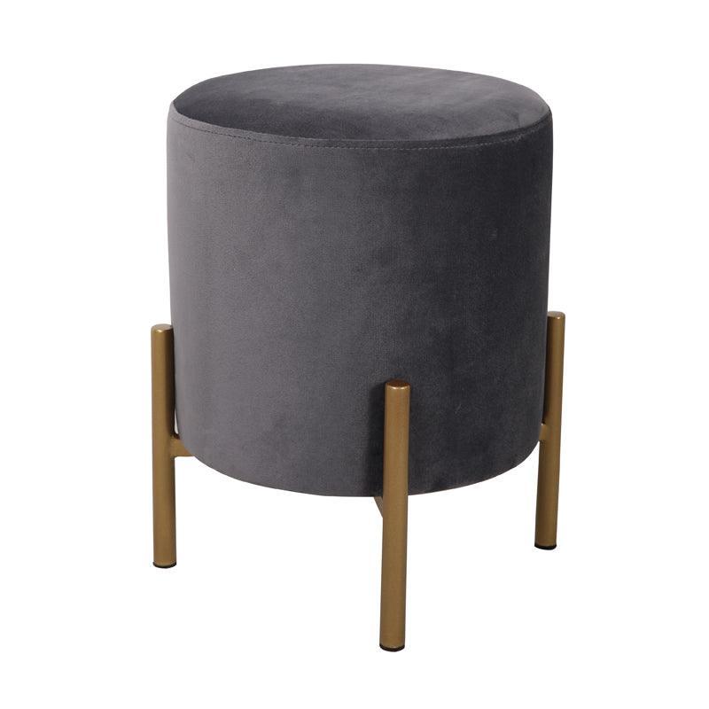 Wooden Twist Luxury Home Decor Accent Ottoman Pouf