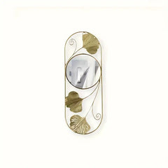 Oval vertical mirror