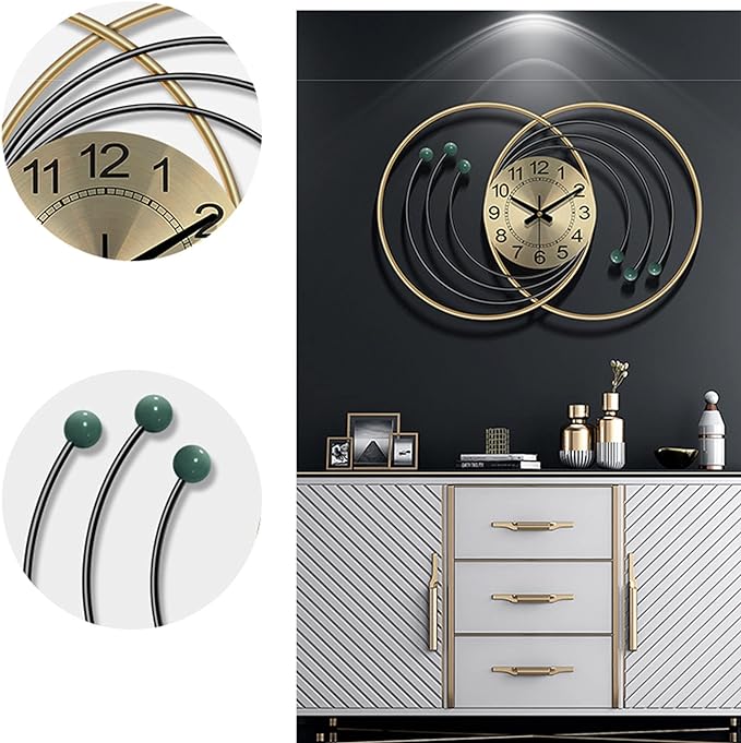 Oversized Artistic Wall Clock 