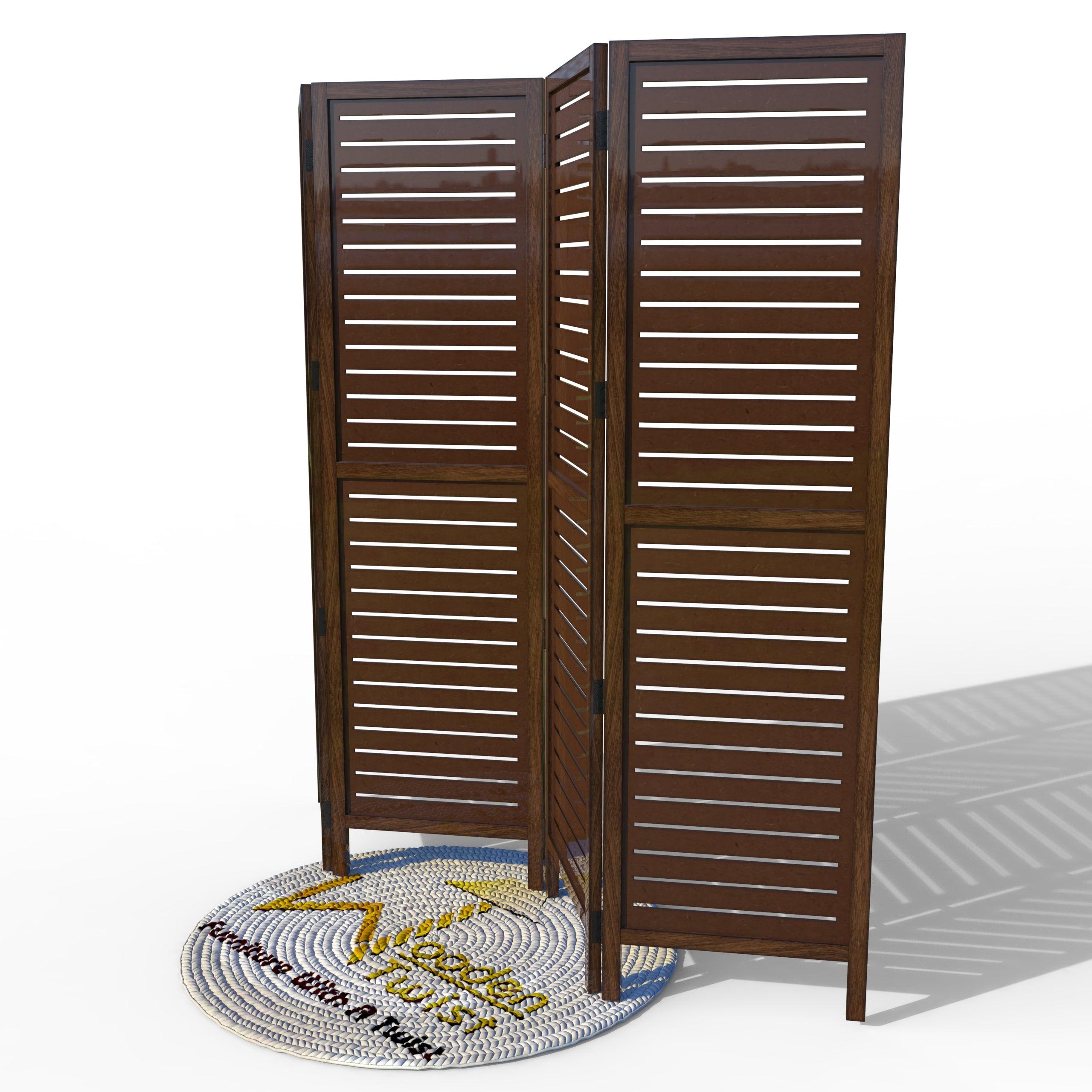 Wooden Handicrafts Partition Wooden Room Divider (Mango Wood) - WoodenTwist