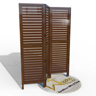 Wooden Handicrafts Partition Wooden Room Divider (Mango Wood) - WoodenTwist