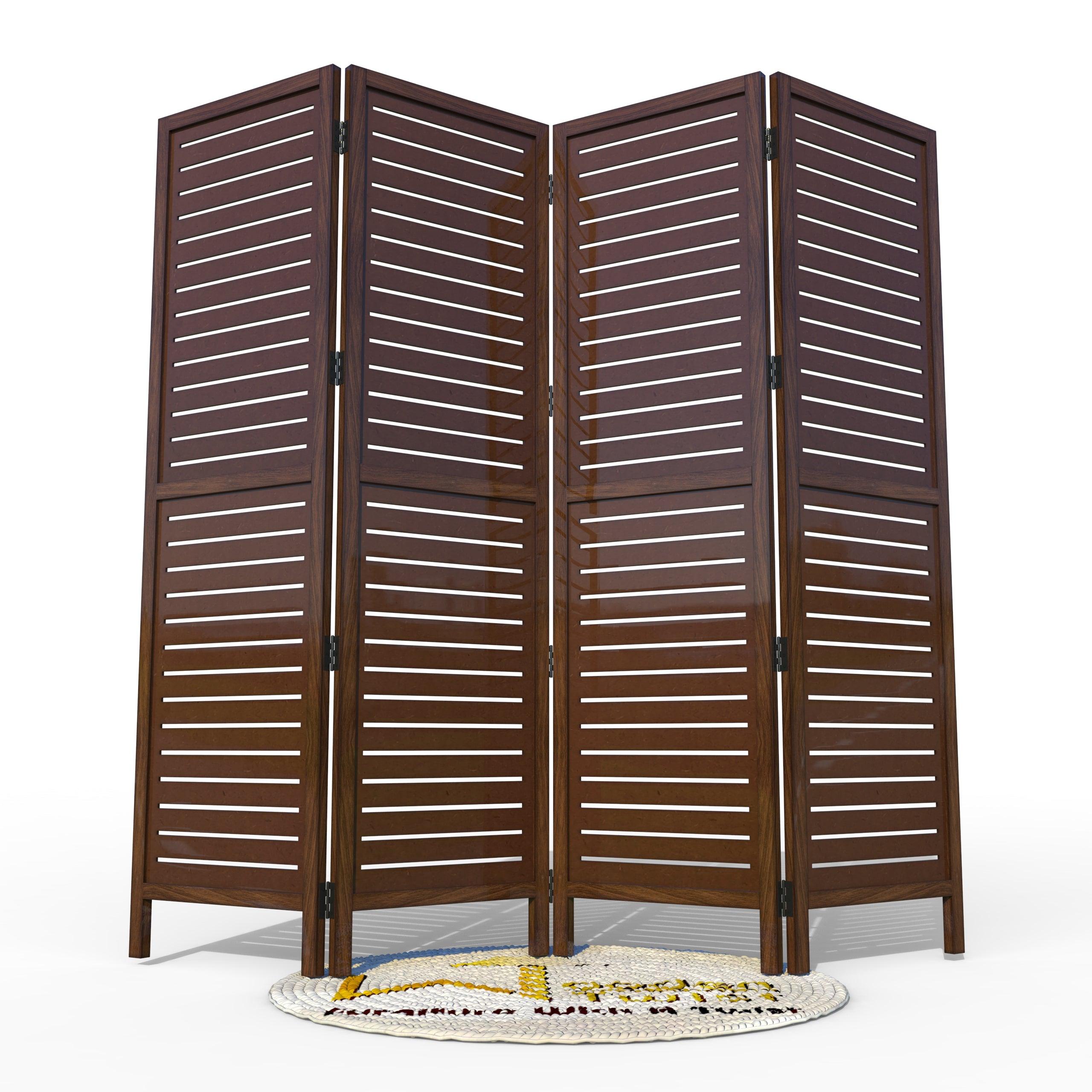 Wooden Handicrafts Partition Wooden Room Divider (Mango Wood) - WoodenTwist